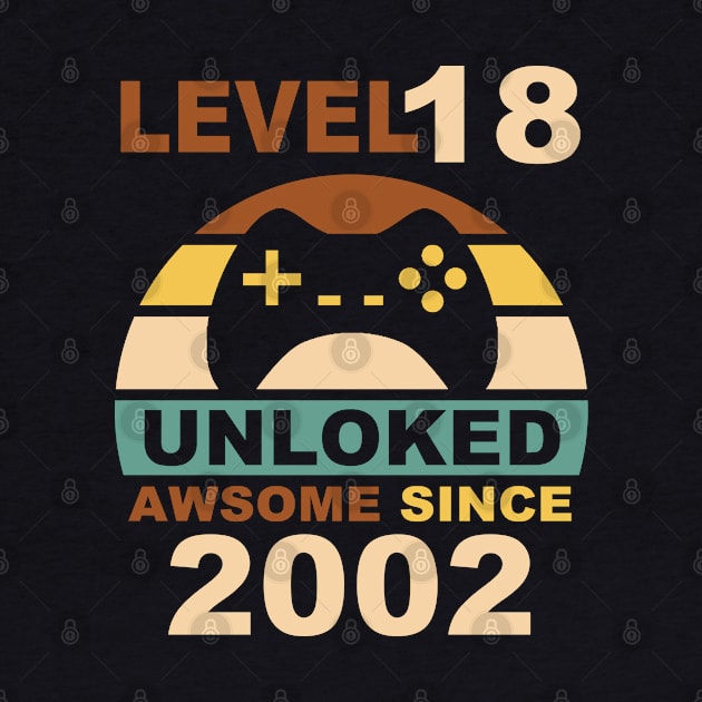 Level 18 Unlocked Tshirt 18th Video Gamer Birthday Boy Gifts by NiceTeeBroo